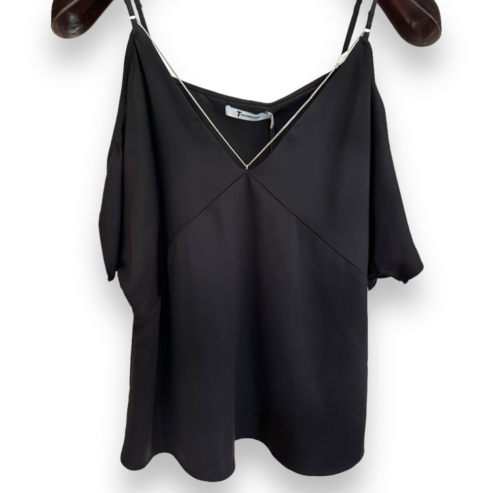 T by Alexander Wang NWT chain off the shoulder top